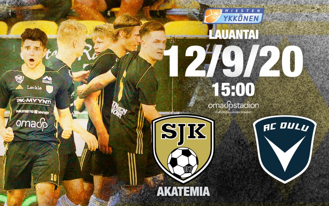 SJK Akatemialla iso haaste lauantaina