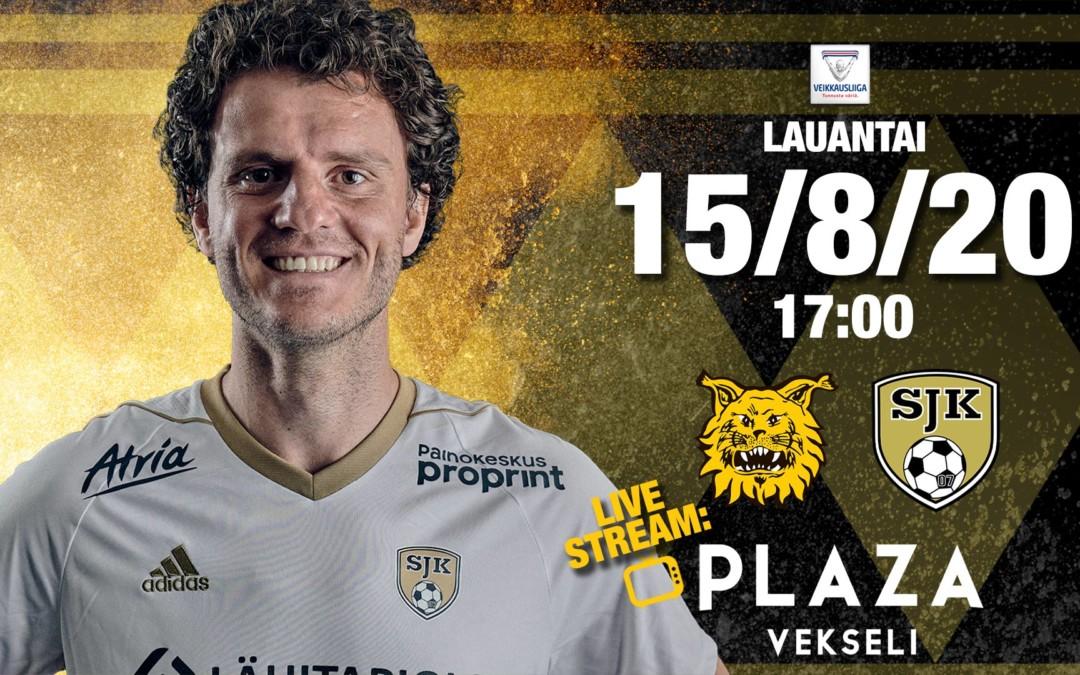 Lauantaina Ilves – SJK klo 17:00