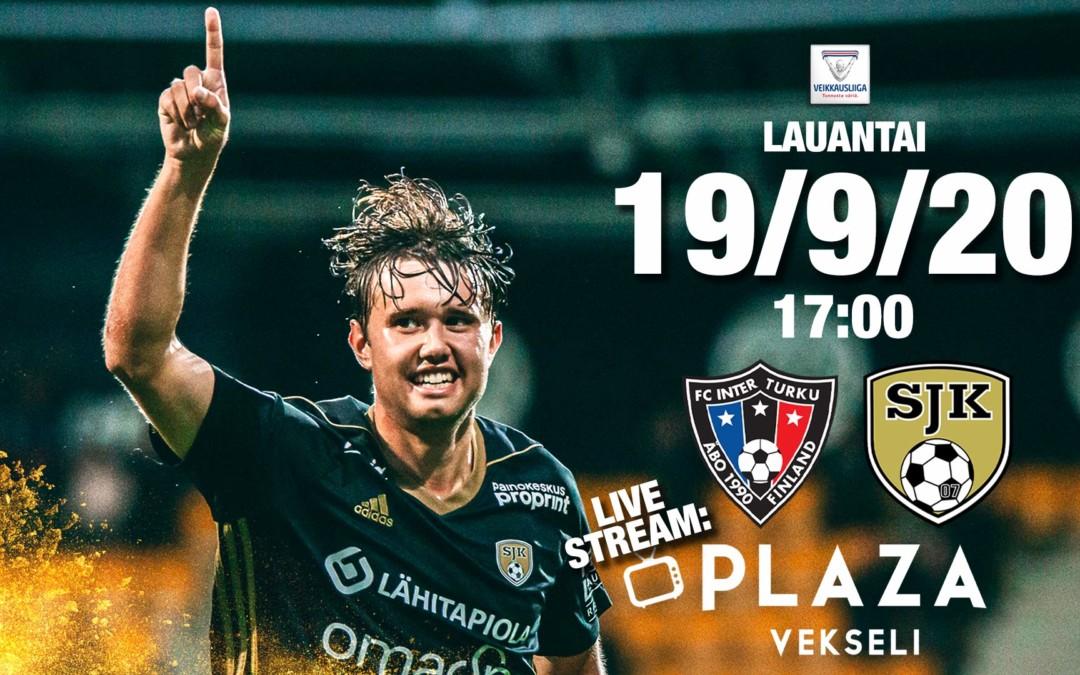 Lauantaina FC Inter – SJK klo 17:00