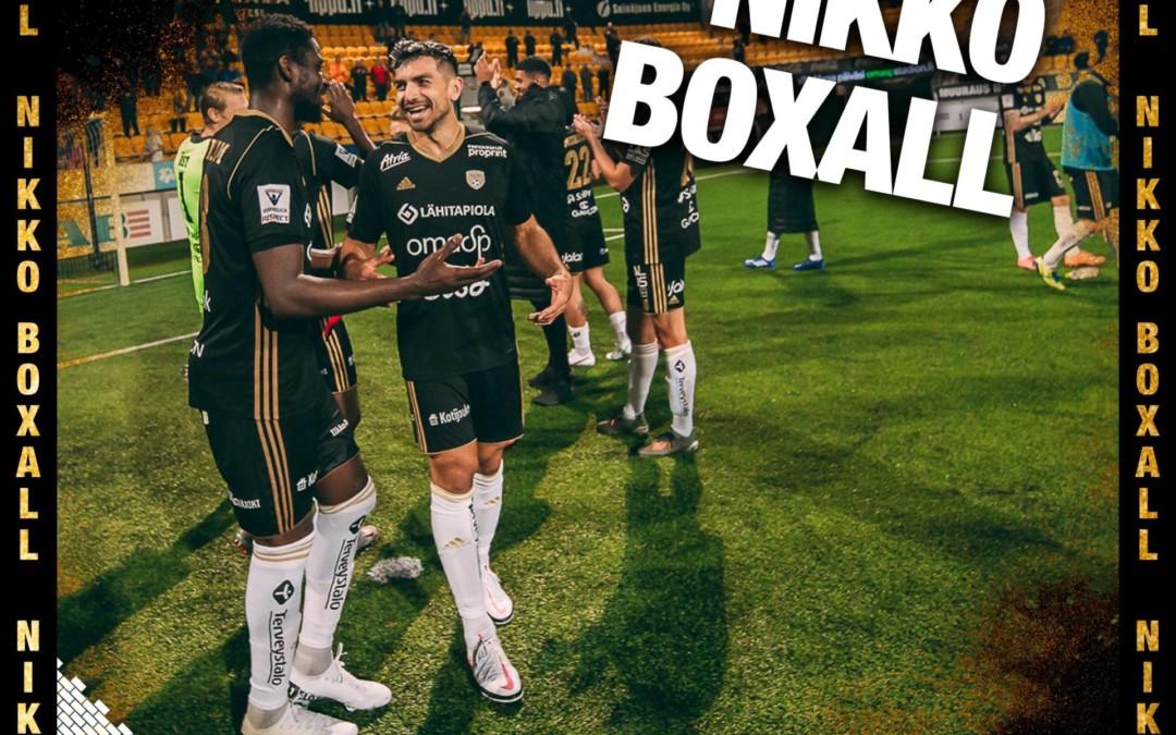 Myös Boxall jatkaa SJK-paidassa