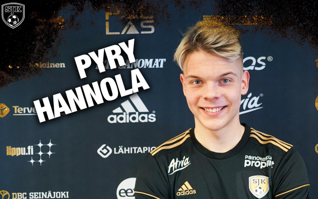 Pyry Hannola SJK-paitaan kaudeksi 2021