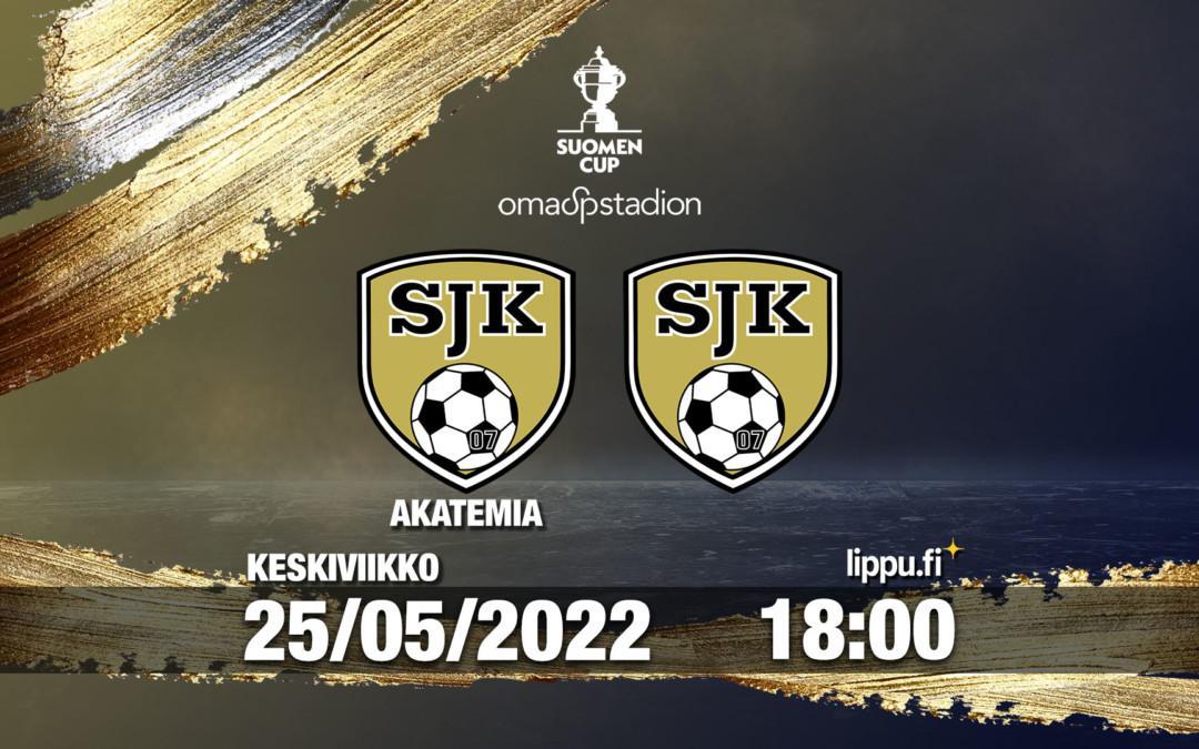 SJK Akatemia vs. SJK Suomen cupissa keskiviikkona