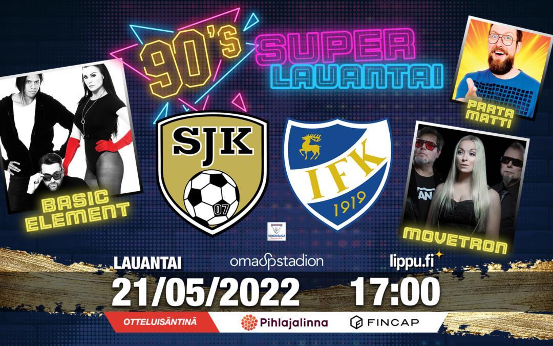Superlauantain otteluna SJK – IFK Mariehamn klo 17:00