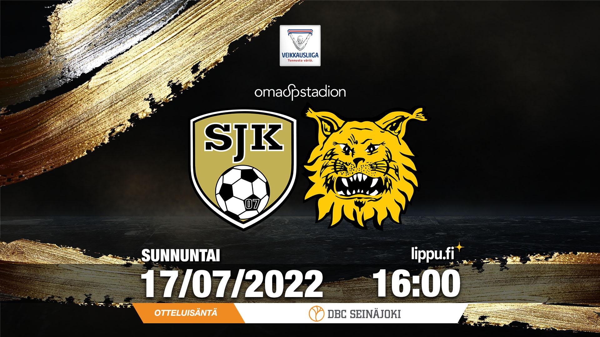 Sunnuntaina OmaSp Stadionilla Veikkausliigan ottelu SJK - Ilves - SJK