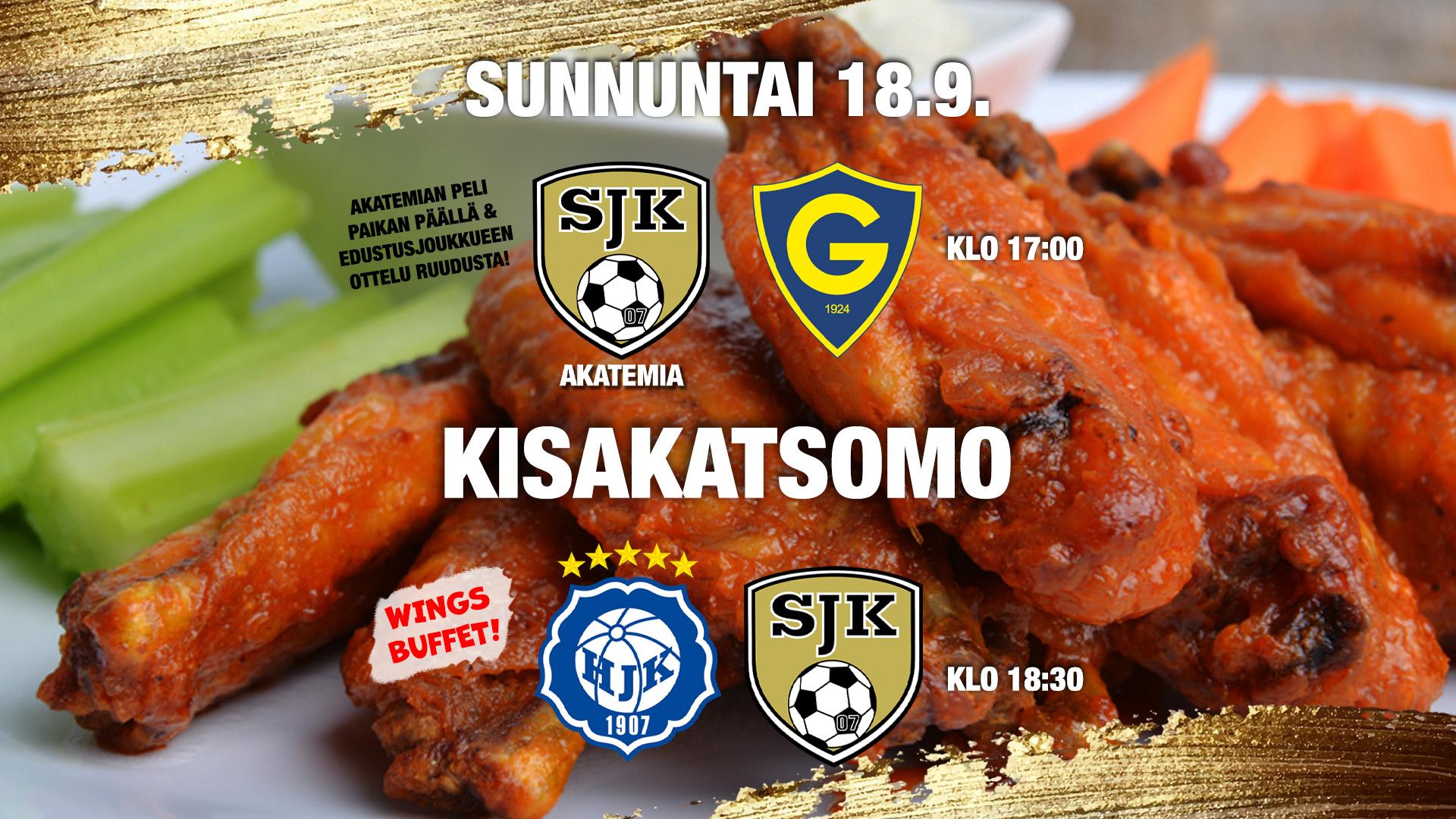 Tervetuloa kisakatsomoon sunnuntaina! - SJK