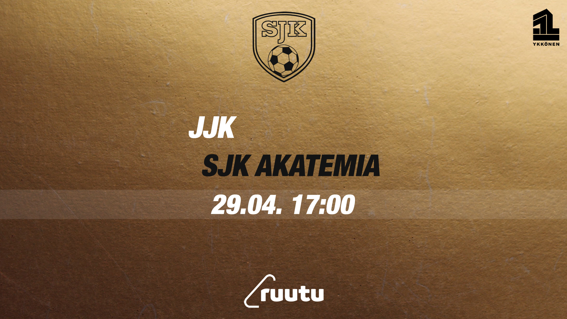 Ykkösessä JJK - SJK Akatemia Lauantaina - SJK