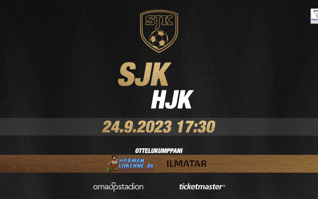 SJK ja HJK sunnuntaina vastakkain OmaSp Stadionilla