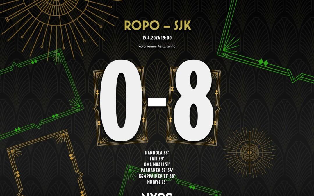 SJK 0–8-voitolla jatkoon Suomen Cupissa