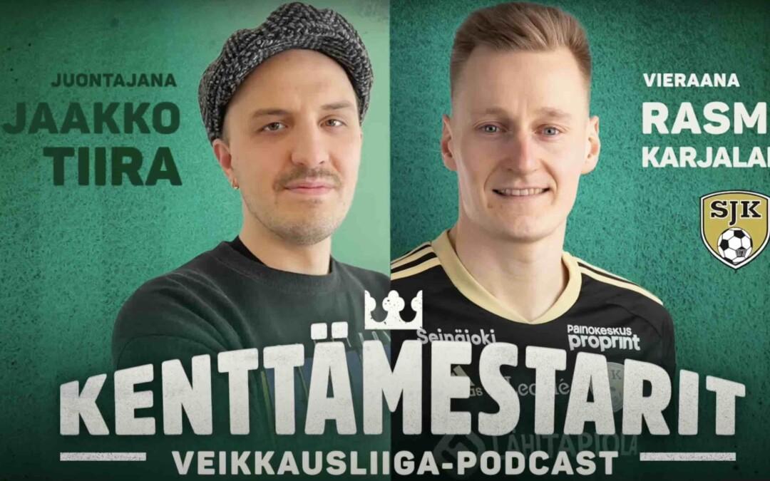 Rasmus Karjalainen vieraana Veikkauksen Kenttämestarit-videopodcastissa