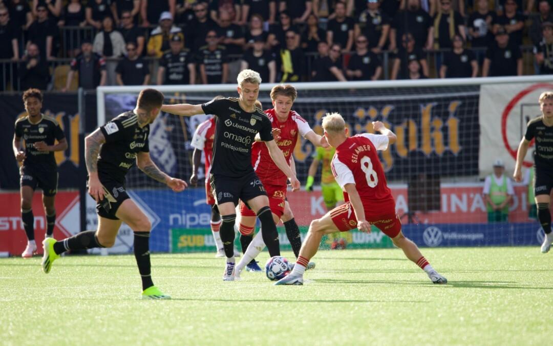 SJK ja FC Lahti takoivat 10 maalia ja tasasivat pisteet