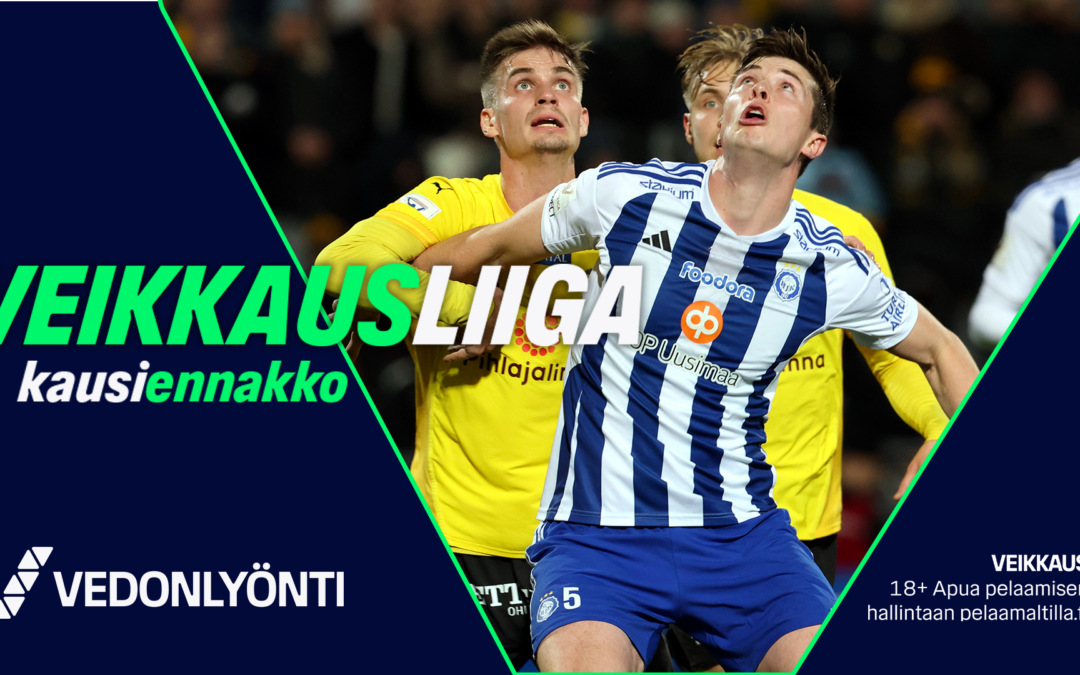 Veikkausliigan kausiennakko 2025 on julkaistu