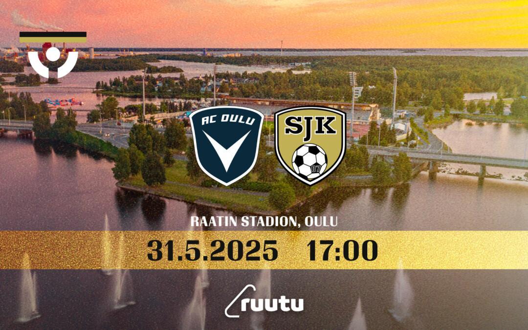 SJK vierailee lauantaina Oulussa