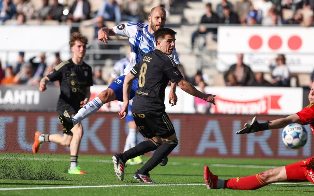 HJK:n tähtimiehistö oli liikaa SJK:lle