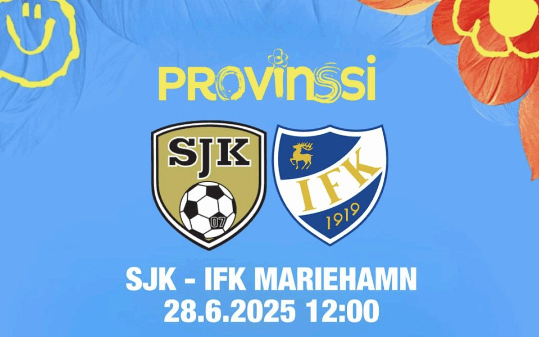 SJK kohtaa IFK Mariehamnin Provinssi-pelissä lauantaina