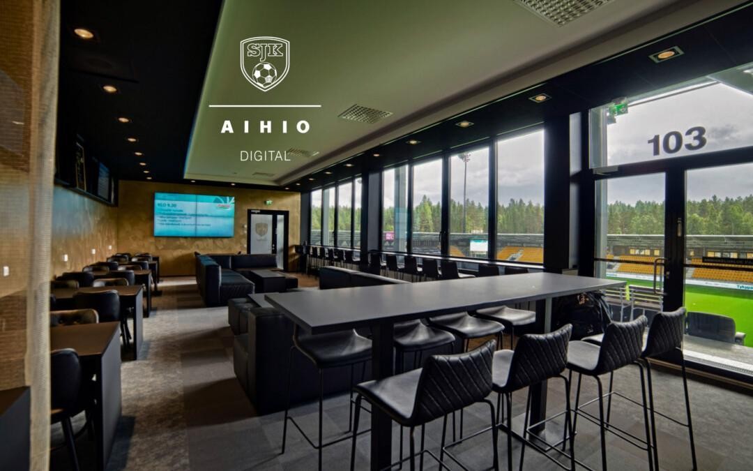 AIHIO Digital SJK:n pääyhteistyökumppaniksi