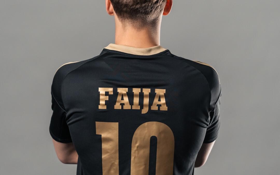 FAIJA-pelipaita musta