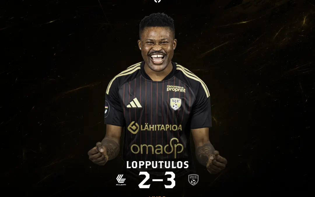HUIKEA VOITTO LAHDESTA AIVAN OTTELUN LOPPUHETKILLÄ!