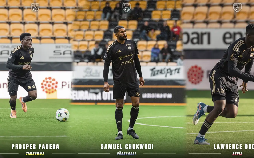 Chukwudi, Padera ja Okoth maajoukkuetehtävissä