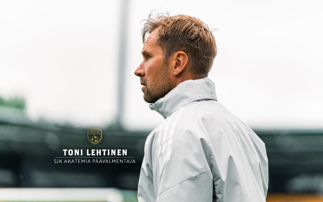 Toni Lehtinen on SJK Akatemian päävalmentaja ensi kaudella