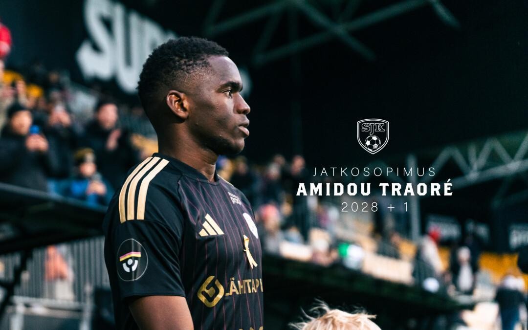Amidou Traoré jatkaa SJK:ssa